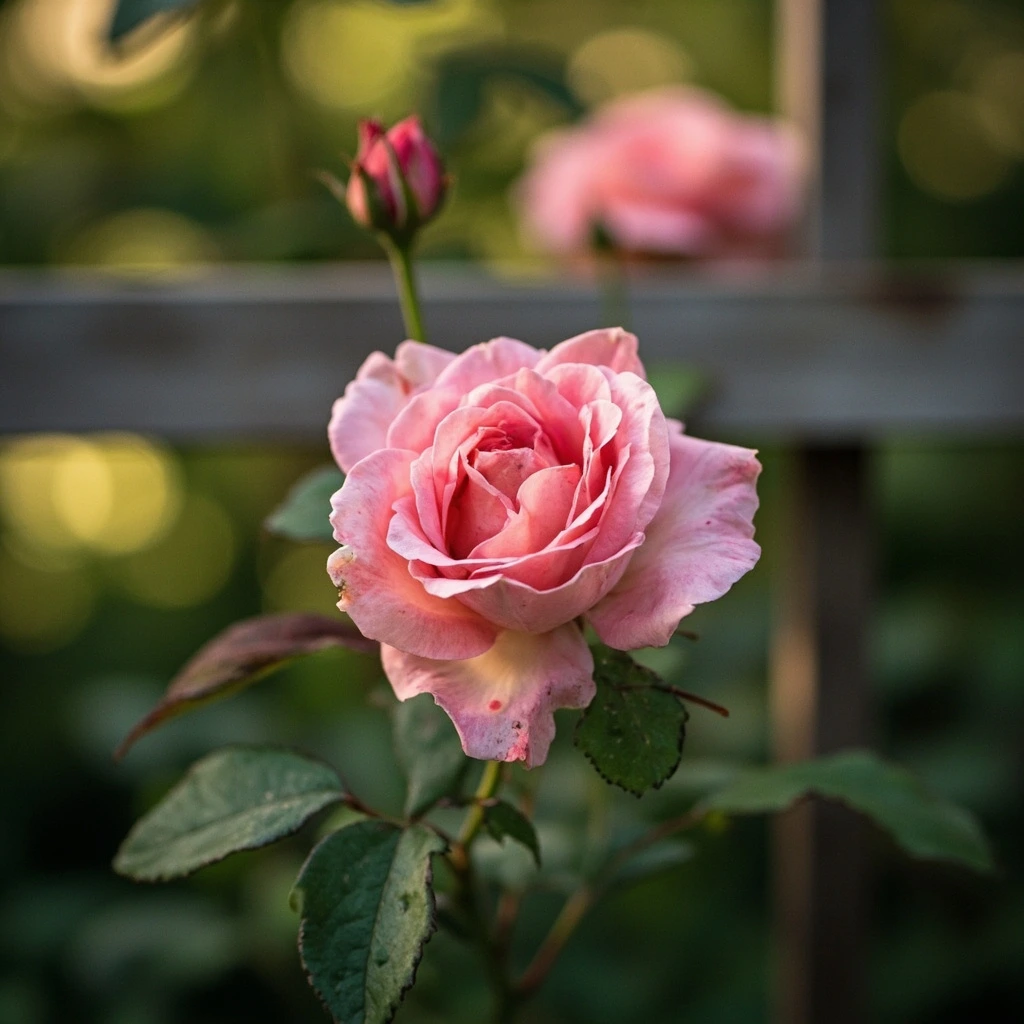 A mature Mme. Isaac Pérère shrub planted in a mixed cottage border.