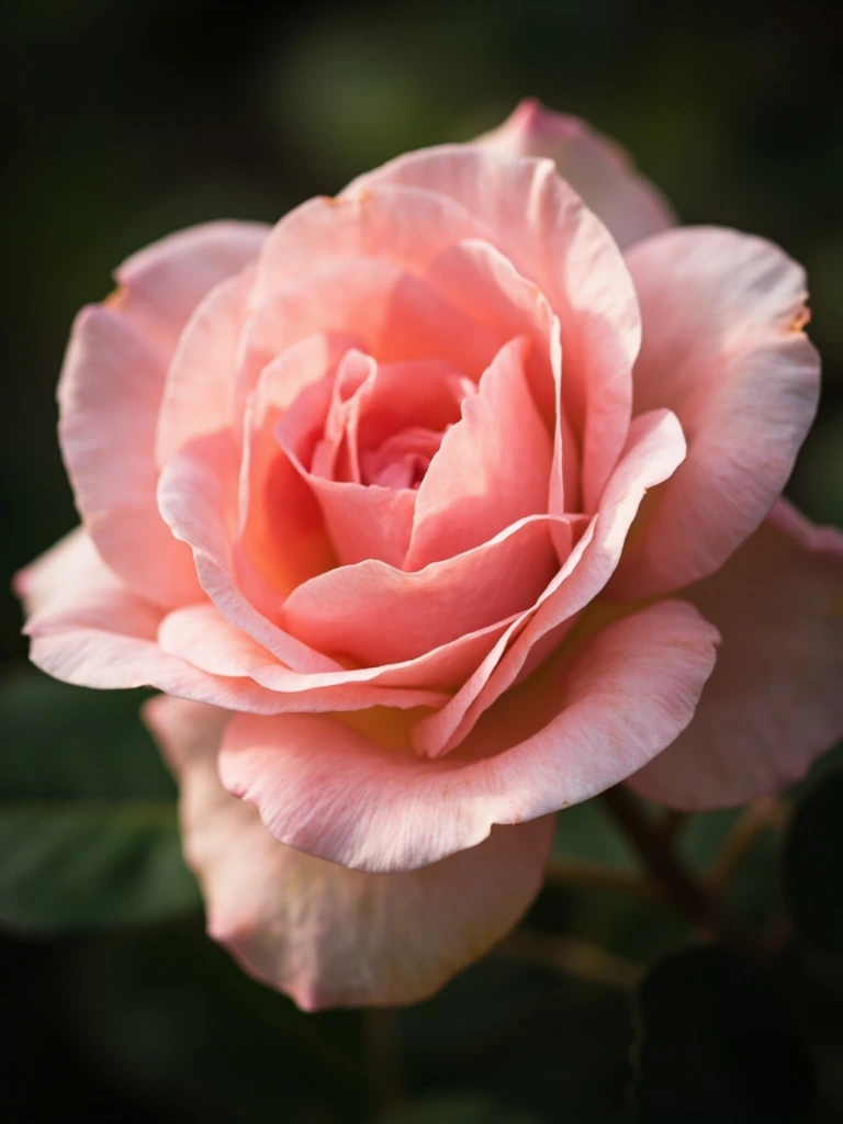 'Keisei-Ikura' Japanese rose with soft luminous pink blooms, exclusive to Hisako Roses in North America.